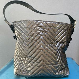 Silver Shoulder Bag